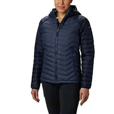 Afbeelding van Columbia Powder LITE Winterjas, Dames, Maat: Small, Nocturnal/dark nocturnal