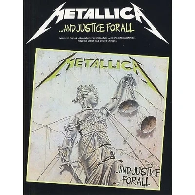 Afbeelding van Metallica: ...and justice for all guitar tab edition guitare
