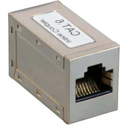 Afbeelding van Cat 6 netwerk RJ45 koppelstuk S/FTP 6,