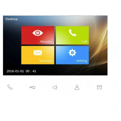 Afbeelding van HHG Villa M Monitor voor Accessoires deurintercom Wit