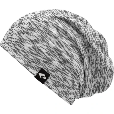 Afbeelding van Chillouts beanie muts Kanpur black white in one size