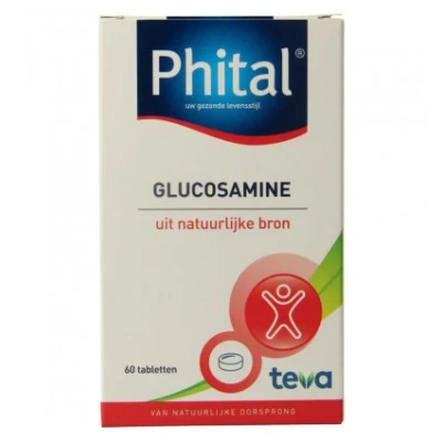 Afbeelding van Phital Glucosamine, 60 tabletten