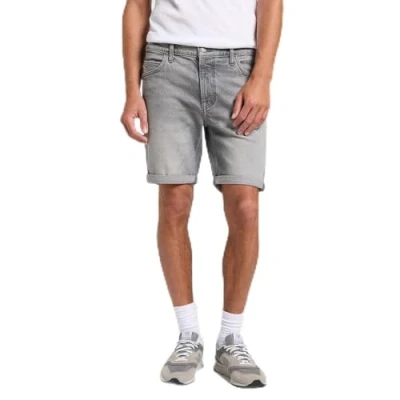 Afbeelding van Lee Rider Short Jeansshort, Heren, Maat: 38, Grey denim