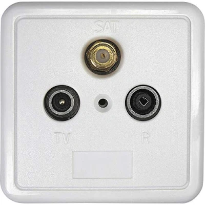 Afbeelding van Axing SSD 2 10 Antennedoos Satelliet, TV Inbouw (in muur) Doorvoerdoos