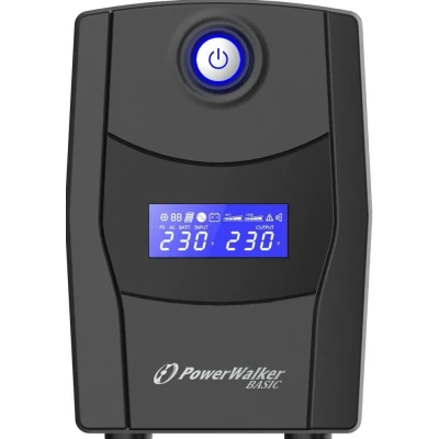 Afbeelding van PowerWalker VI 1000 STL Line interactive VA 600 W 2 AC uitgang(en)