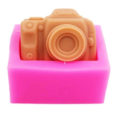 Afbeelding van LC Camera Siliconen Mallen Handgemaakte Zeep Mould Diy Mold Cake
