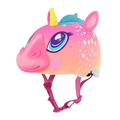 Afbeelding van RASKULLZ Unisex Jeugd Regenboog Eenhoorn Helm, Multi, 50 54cm