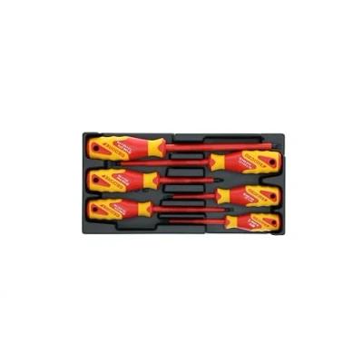 Afbeelding van Gedore Schroevendraaierset in 1/3 gereedschapsmodule 1500 ES VDE 217