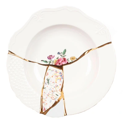 Afbeelding van Seletti Kintsugi diep bord n3