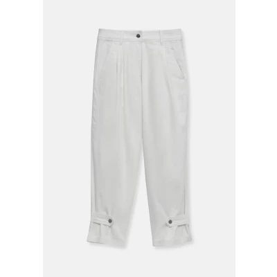 Afbeelding van Madeleine Weite Straight leg jeans, Dames, Maat: 18, White
