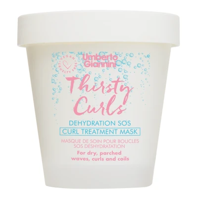 Afbeelding van Umberto Giannini Thirsty Curls Dehydration Curl Treatment Mask 230 ml