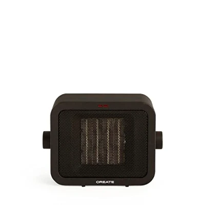 Afbeelding van CREATE WARM BOX 1500 W keramische ruimteverwarming Zelfreguleert Zwart