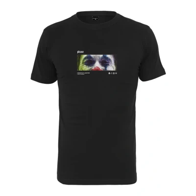 Afbeelding van Mister Tee Please T shirt voor heren, zwart., XL