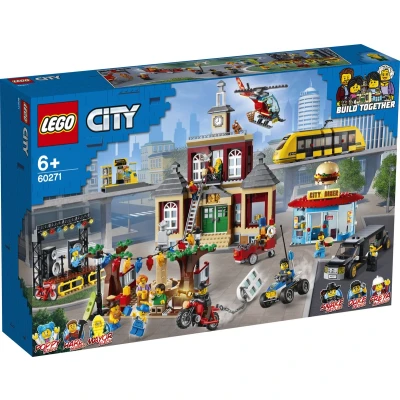 Afbeelding van LEGO City Marktplein 60271