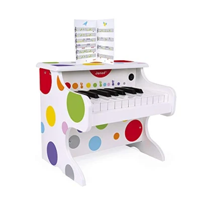 Afbeelding van Mijn Eerste Keyboard Janod Confetti