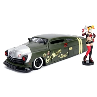 Afbeelding van 1951 Mercury Harley Quinn DC Comics Bombshells Jada 1:24