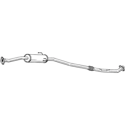 Afbeelding van BOSAL 289 415 Middendemper TOYOTA: RAV4 II SUV (XA20) 2.0 4WD 2000 2005