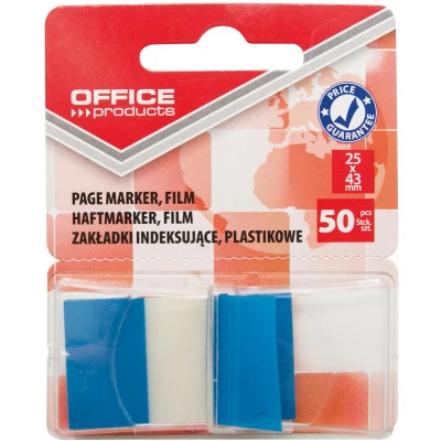 Afbeelding van Star index, 25 x 43 mm, blister van 50 tabs, blauw per 24