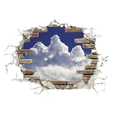 Afbeelding van Komar Wandfolie Break Out Clouds (1 stuk)