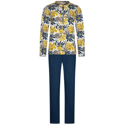 Afbeelding van Pastunette Moonlite Pyjama Katoen Gebloemd Maat 46