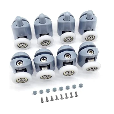 Afbeelding van 8 x douchedeurrollen (23 mm)