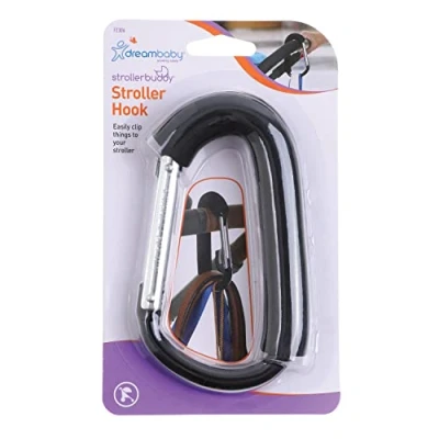 Afbeelding van Dreambaby Kinderwagenhaak (lang schuim) eenvoudig dingen aan uw wandelwagen knippen clip