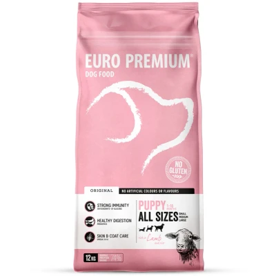 Afbeelding van Euro Premium Puppy Lam Rijst 12 kg