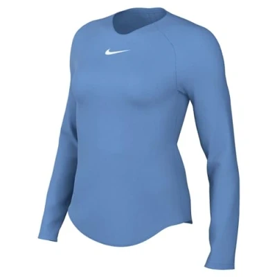 Afbeelding van Nike Dames Top Met Lange Mouwen W Nk Df Park 1Stlyr Jsy Ls, University Blauw/Wit, AV2610 412, M