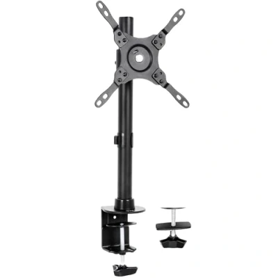 Afbeelding van VIVO Zwarte Ultra Wide Screen TV en Monitor Desk Mount, Verstelbare Hoogte Tilt STAND voor Schermen tot 42&quot;, V101C