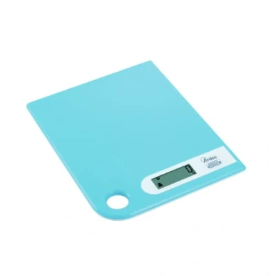 Afbeelding van Ardes AR1PA1/V RAL Digitale keukenweegschaal, moderne stijl met gat om op te hangen, max. gewicht 5 kg, lichtblauw, staal