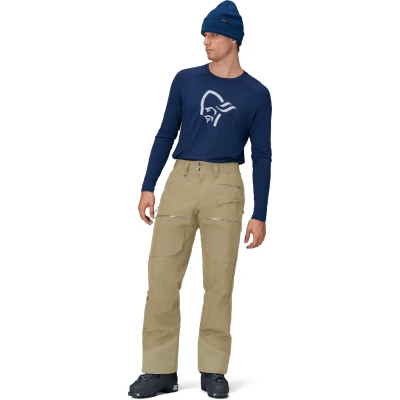 Afbeelding van Norrona Men&#039;s Lofoten Gore Tex Insulated Pants Heren Skibroek Winter Twig S