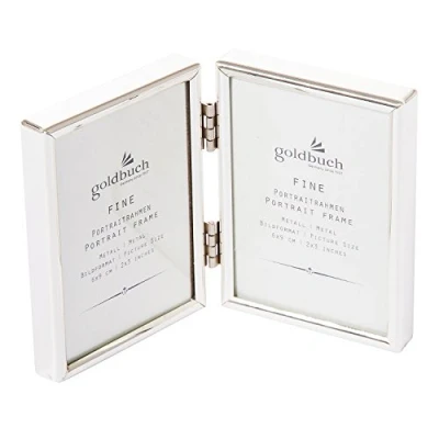 Afbeelding van Goldbuch Fine, Fotolijst voor meerdere foto&#039;s, Metaal, Zilver, Tafel, 6 x 9 cm, Rechthoekig