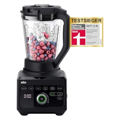 Afbeelding van Braun Jb9040Bk Powerblend 9 Blender Zwart