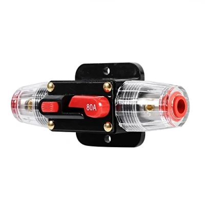 Afbeelding van Zekeringhouder Reset, zekeringhouder, 50 Amp 100 Amp, waterdicht, 12 24 V, nieuw (70A)