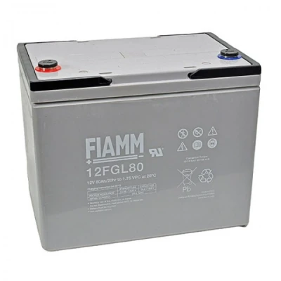 Afbeelding van Fiamm 12FGL80 loodbatterij met M8 schroefaansluiting 12V, 80000mAh