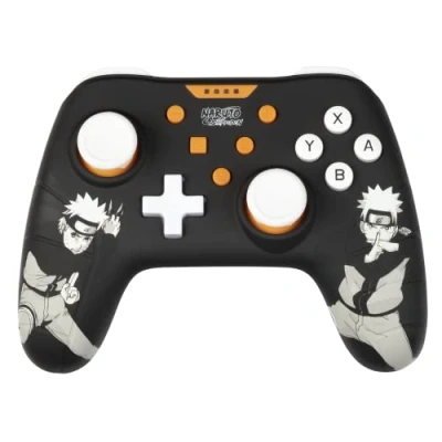 Afbeelding van Naruto Switch controller 3m kabel extra functies (zwart)
