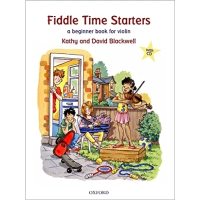 Afbeelding van Fiddle time starters violon +cd: A beginner book for violin