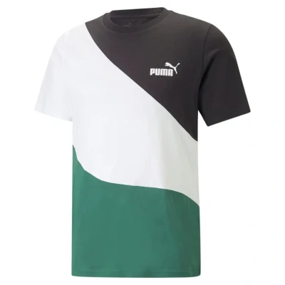 Afbeelding van Puma Power CAT Tshirt print, Heren, Maat: Small, Vine