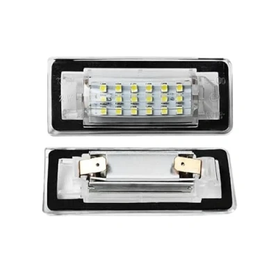 Afbeelding van Nummerplaat licht, 2 stuks LED Kentekenverlichting Kentekenverlichting, for Audi TT MK1 8N Coupe 8N3 Roadster Cabrio 8N9 8N0943021A