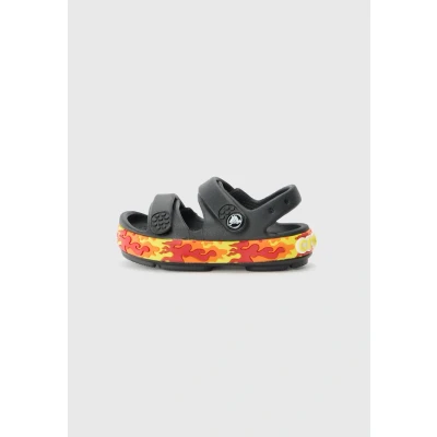 Afbeelding van Crocs Crocband Cruiser Flames Unisex Clogs voor kinderen, Maat: 23/24, Black Kunststof