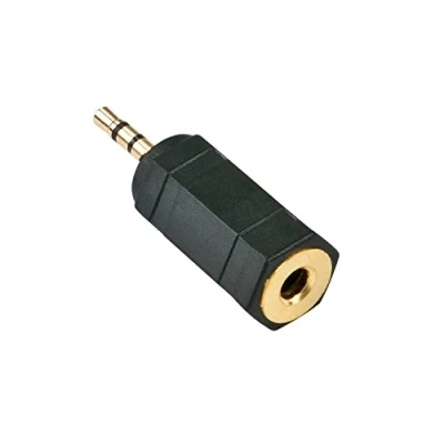 Afbeelding van LINDY 35622 Jackplug Audio Adapter [1x male 2,5 mm 1x female 3,5 mm] Zwart