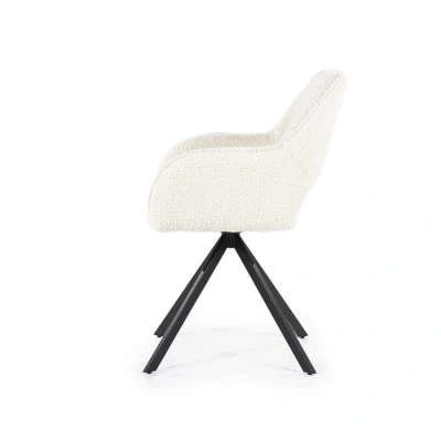 Afbeelding van Eleonora Stoel Fabio Beige Spark