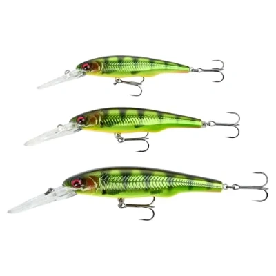 Afbeelding van Savage Gear Gravity Twitch DR kunstaas, levensecht roofvisaas met Tungsten Long Cast systeem, razendsnelle actie, ingebouwde ratel, spinstops, baars, snoek, forel snoekbaars, Holo 9.5cm, 16.5g