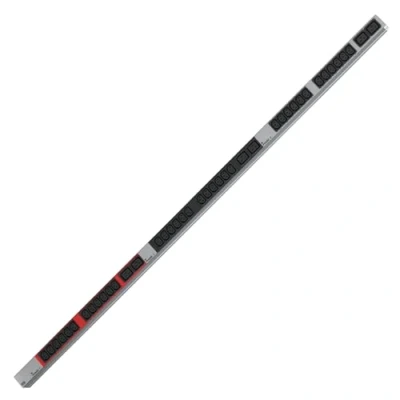 Afbeelding van Bachmann IT PDU ALU 1HE 36x C13 6x C19 CEE 3x16A rood, UPS accessoires