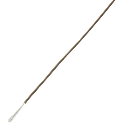 Afbeelding van TRU COMPONENTS 1567796 Draad LiFY 1 x 0.25 mm² Bruin 25 m