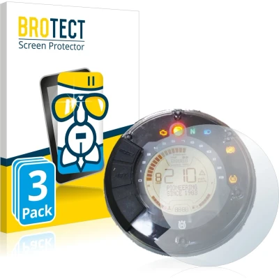 Afbeelding van BROTECT Screenprotector voor Husqvarna Vitpilen 701 Snelheidsmeter Folie Beschermfolie Beschermglas transparant (3 Stuks)