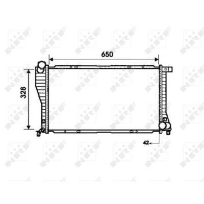 Afbeelding van Radiateur NRF 53723