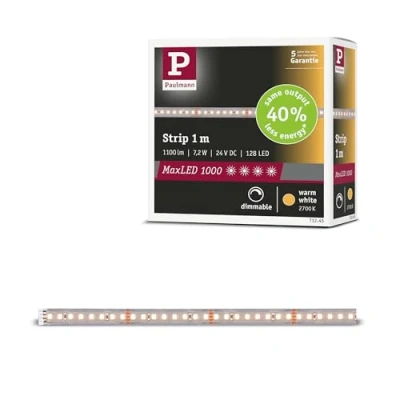 Afbeelding van Paulmann LED strepen MaxLED 1000 Strip Warmweiß Einzelstripe (1 stuk)