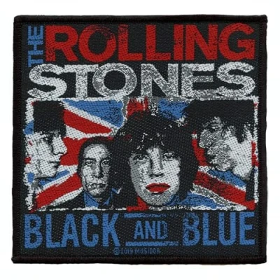 Afbeelding van The Rolling Stones Black &amp; Blue Patch Multicolours