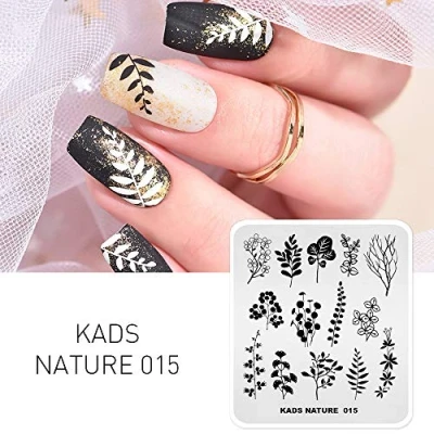 Afbeelding van KADS Nail Stempelen Plaat Chinese Stijl Patroon Foto Ontwerp Platen voor Art en DIY Decoratie (NA015)